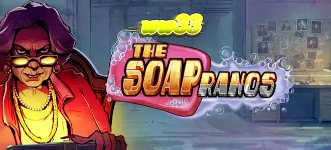 Interface vibrante e cheia de ação do jogo de slot The Soapranos